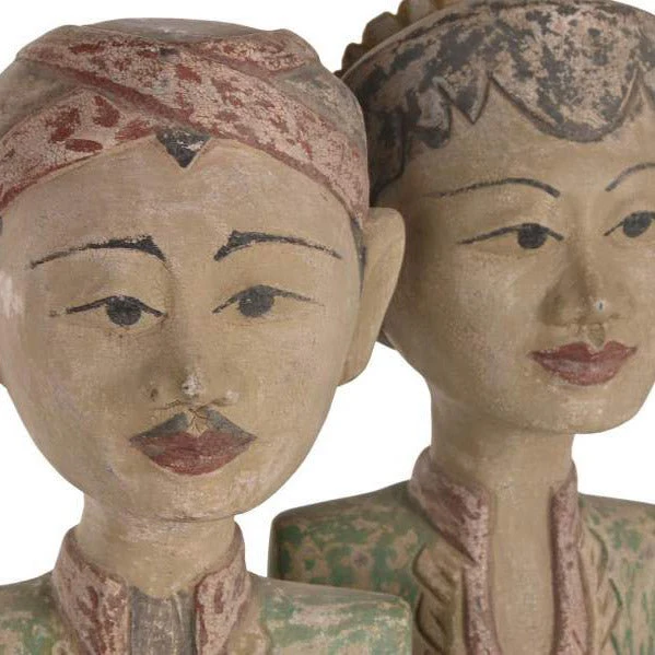 Conjunto de 2 Esculturas Talha ZEN - Image 3