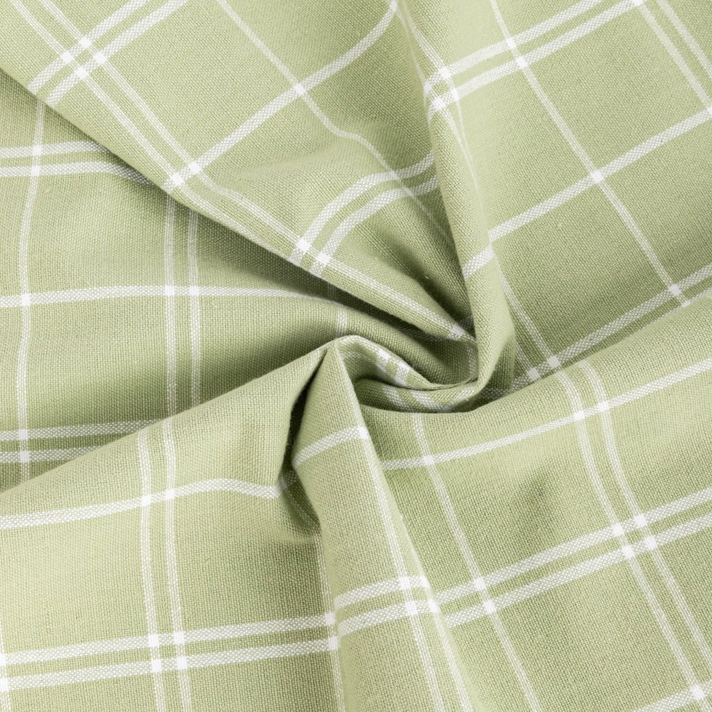Conjunto de dois panos de Cozinha Xadrez Verde, Bordeaux e Branco CHECKS - Image 3