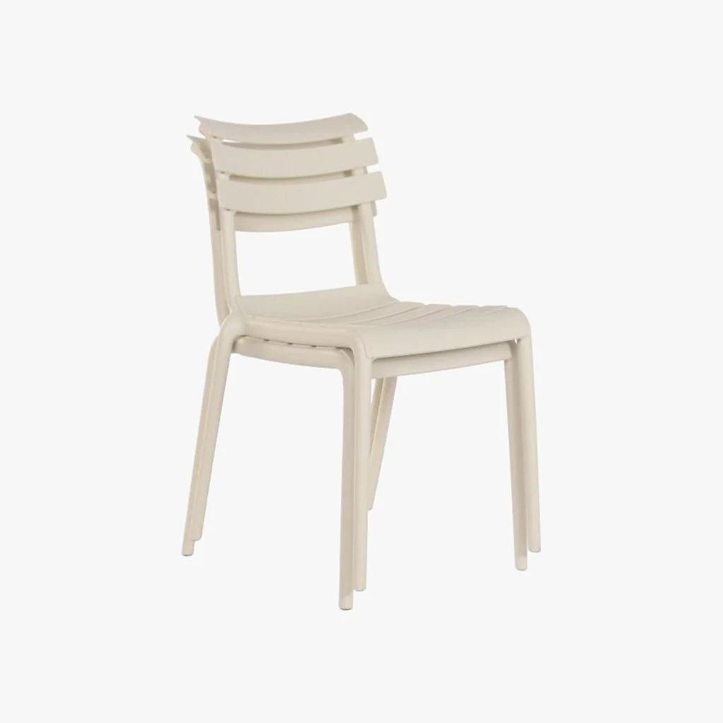 Conjunto de Mesa com 4 cadeiras Branco VITA - Image 4