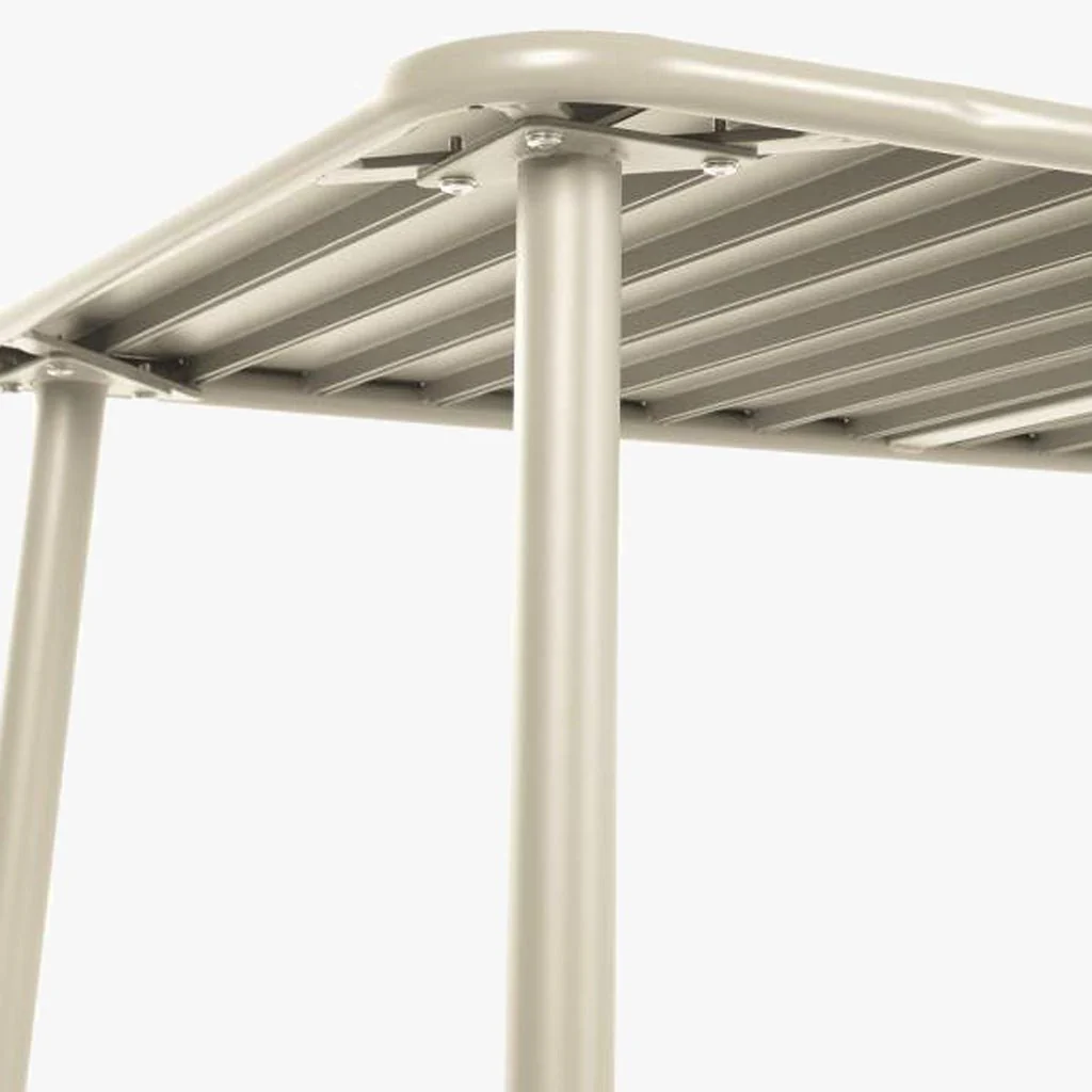 Conjunto de Mesa com 4 cadeiras Branco VITA - Image 9