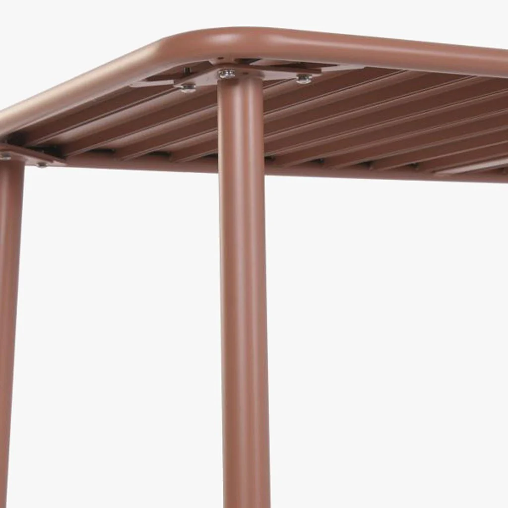 Conjunto de Mesa com 4 cadeiras Vermelho VITA - Image 9