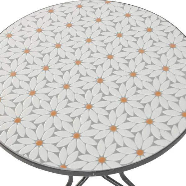 Conjunto de Mesa e Duas Cadeiras Mosaico Flores BLOSSOM - Image 4