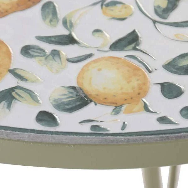 Conjunto de Mesa e Duas Cadeiras Mosaico Limões BLOSSOM - Image 6