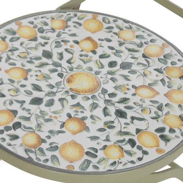 Conjunto de Mesa e Duas Cadeiras Mosaico Limões BLOSSOM - Image 9