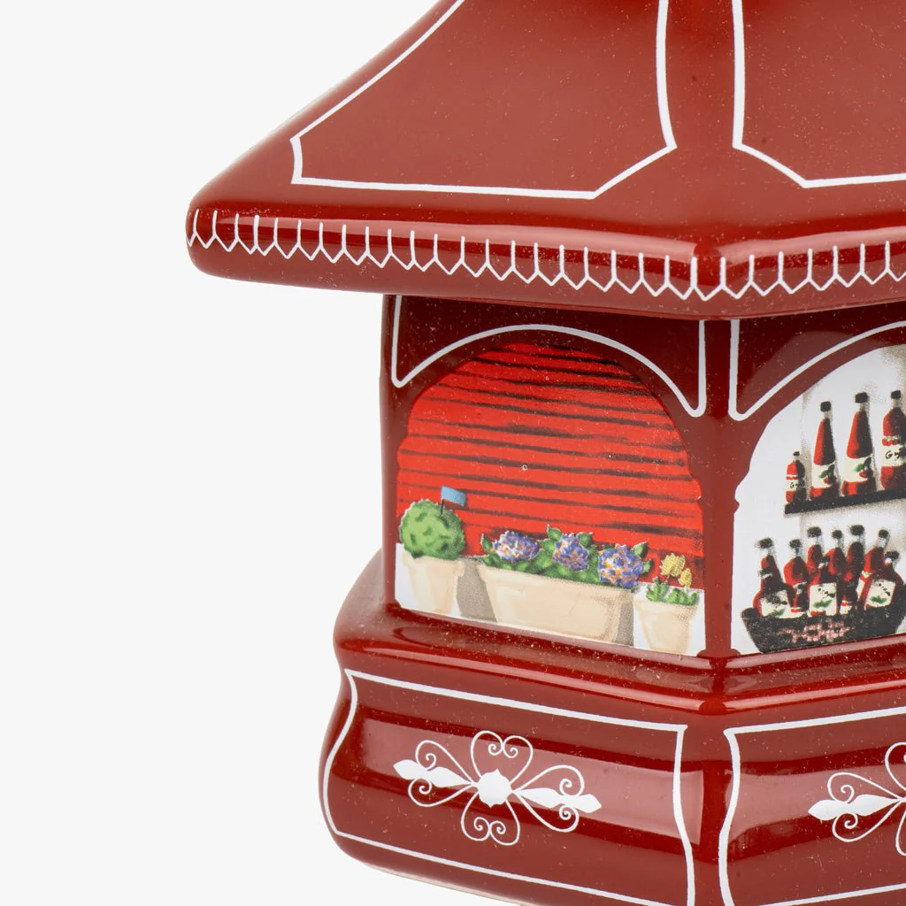 Caixa Decorativa Vermelha Quiosque de Ginja KIOSK - Image 5