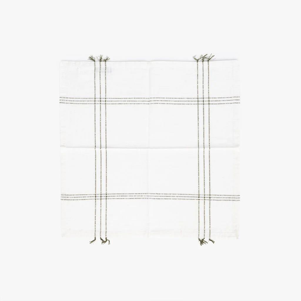 Conjuntos de 2 Guardanapos
Bege e Verde 45x45 SOFT NATURE - Image 2