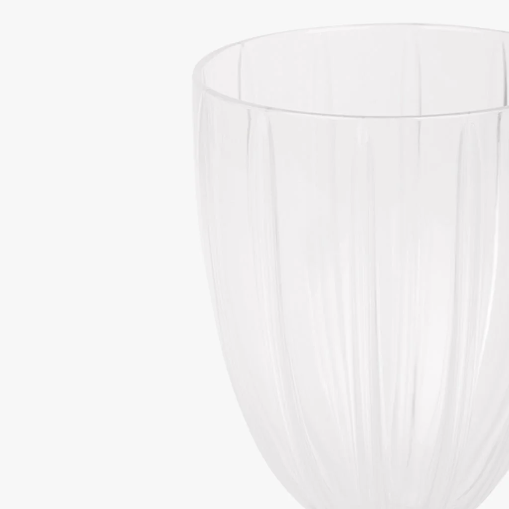 Copo de Acrílico com Pé Transparente 410 ml  VITORIA - Image 4