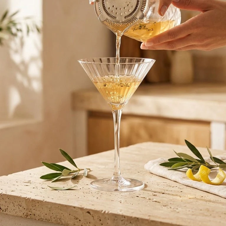 Copo de Cocktail Martini Linhas SAN MARINO