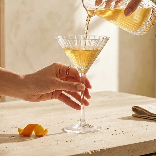 Copo de Cocktail Martini Linhas SAN MARINO - Image 2
