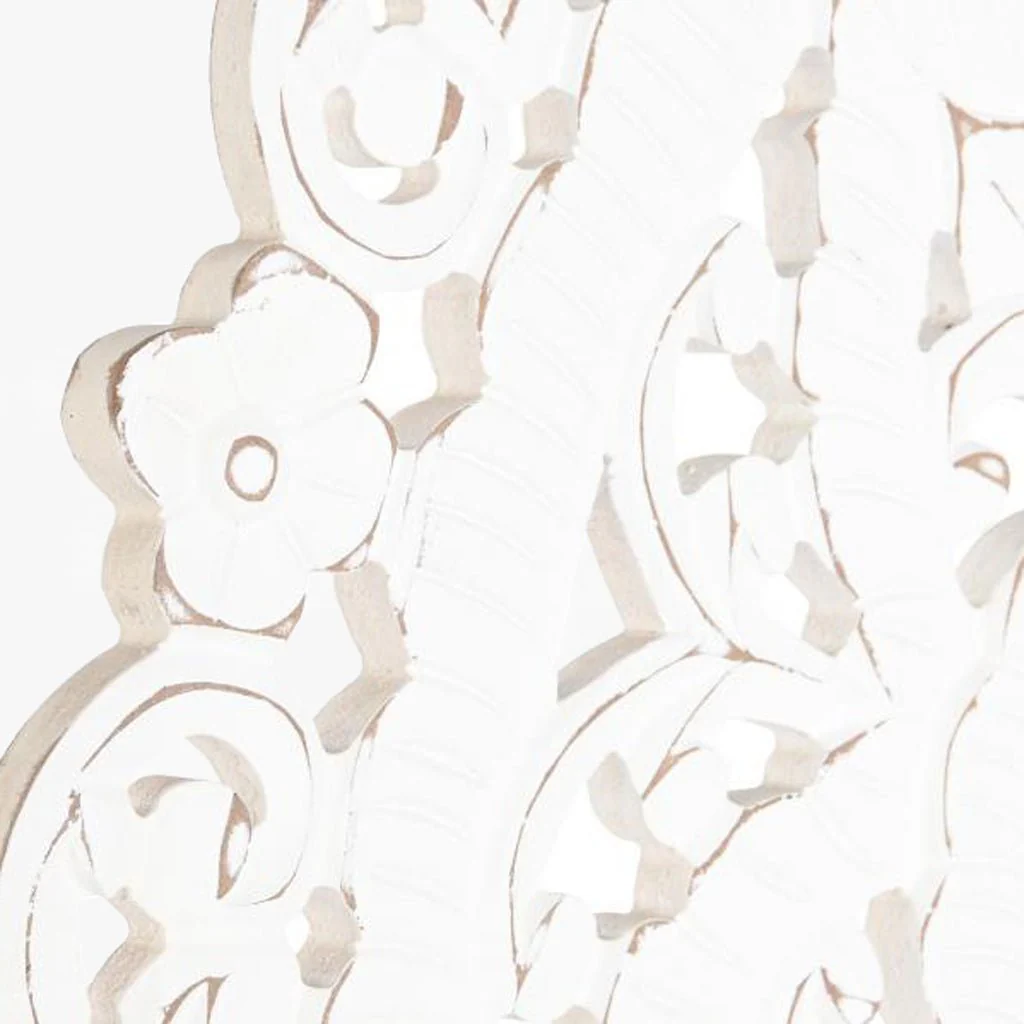 Decoração de Parede Redonda Branco Decapé MANDALA - Image 2