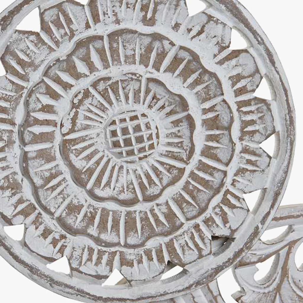 Decoração de Parede Branco Decapé MANDALA - Image 3