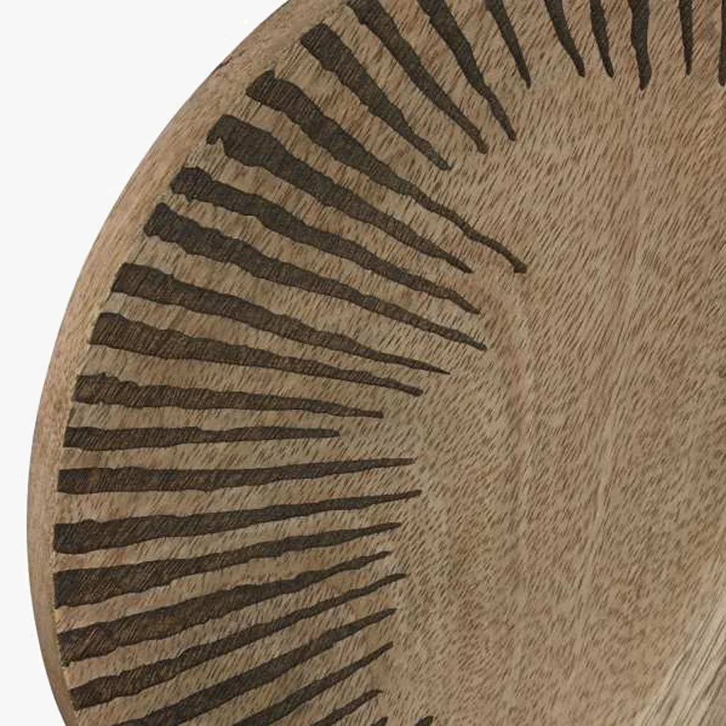 Decoração de Parede Círculos Castanho ATLAS - Image 3
