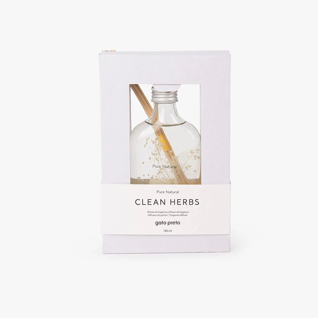Difusor de Fragrância Clean Herbs 180ml PURE NATURAL - Image 2