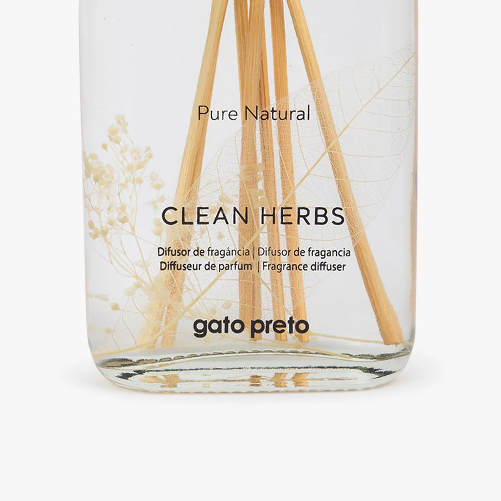Difusor de Fragrância Clean Herbs 180ml PURE NATURAL - Image 3