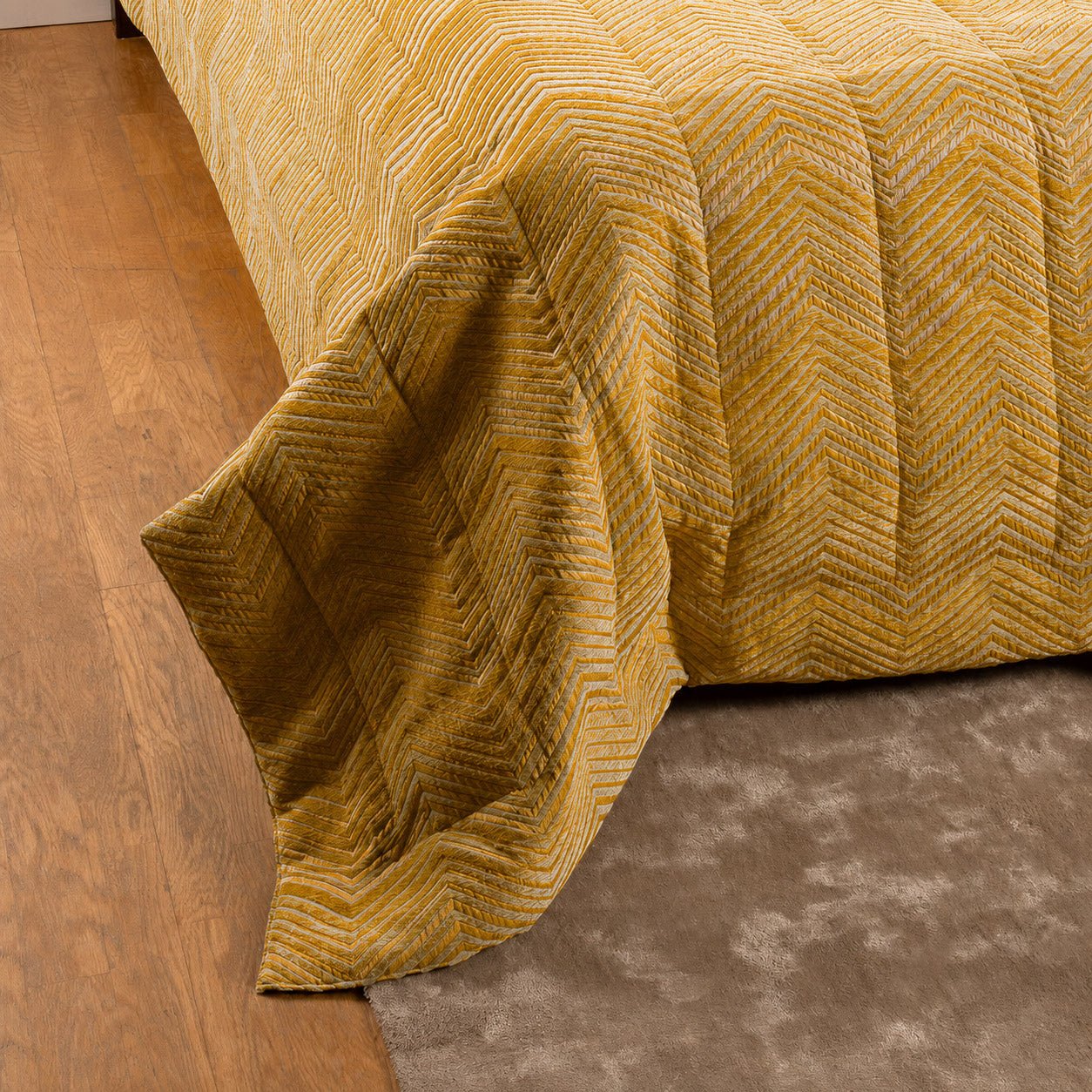 Edredão ZigZag Mostarda240x260 HERITAGE - Image 2