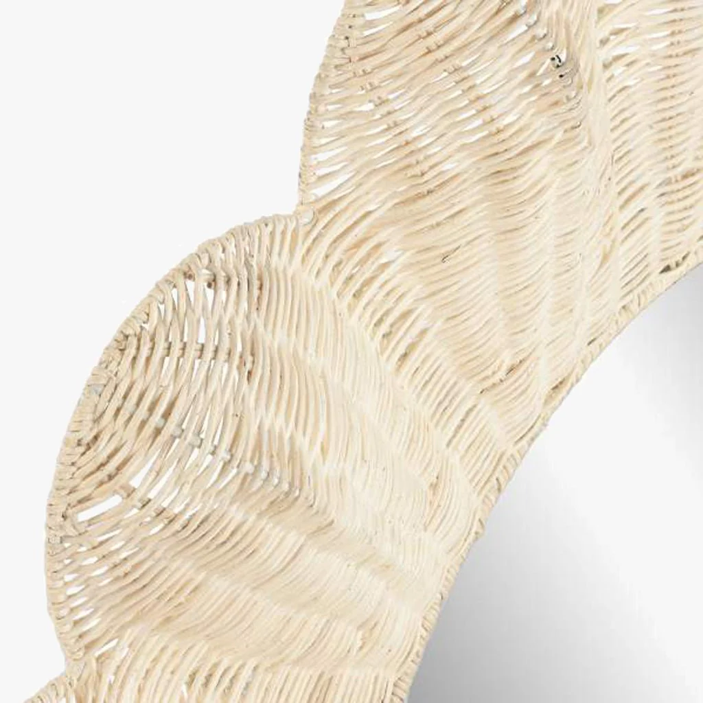 Espelho Flor Rattan D91 SOLEA - Image 3