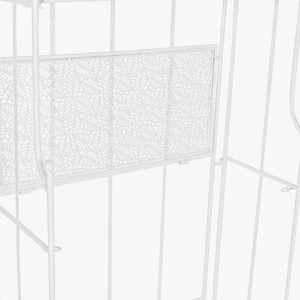 Estante de Ferro com Folhas Branca REVIVAL - Image 7