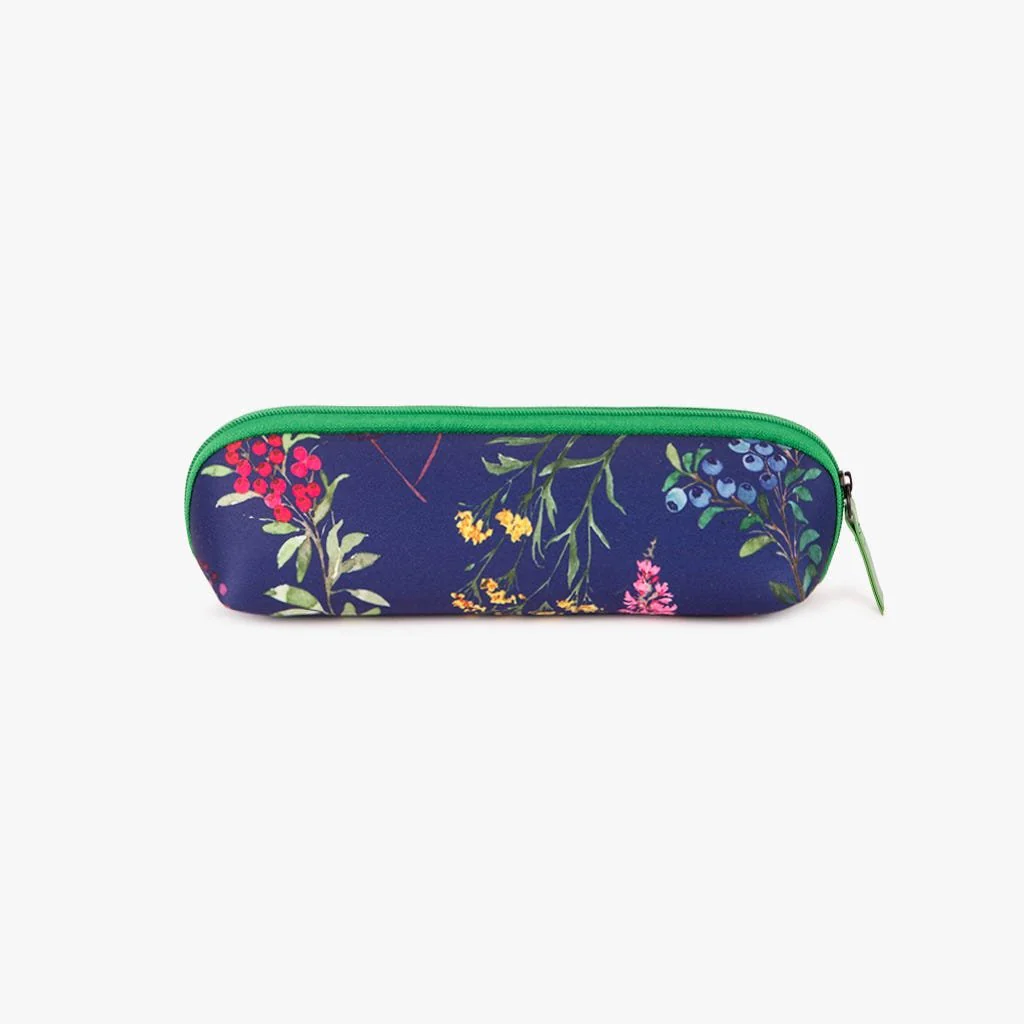 Estojo Neoprene Flores GARDEN MEMORIES