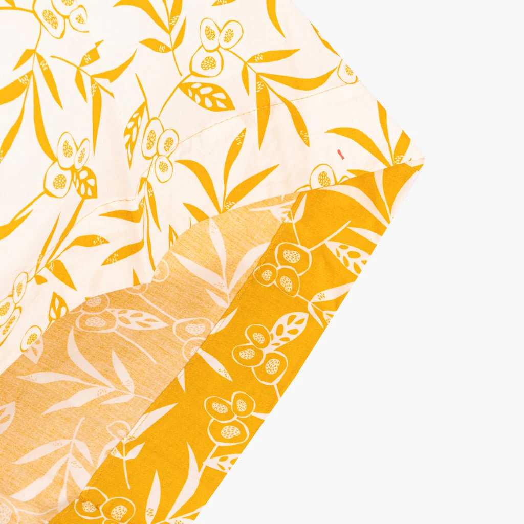 Fronha para Almofada de Dormir Flores Amarelo 45x155 BACKYARD - Image 3