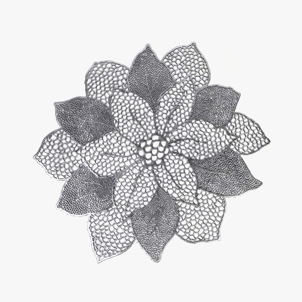 Individual Flor Prata D44 FESTIVE