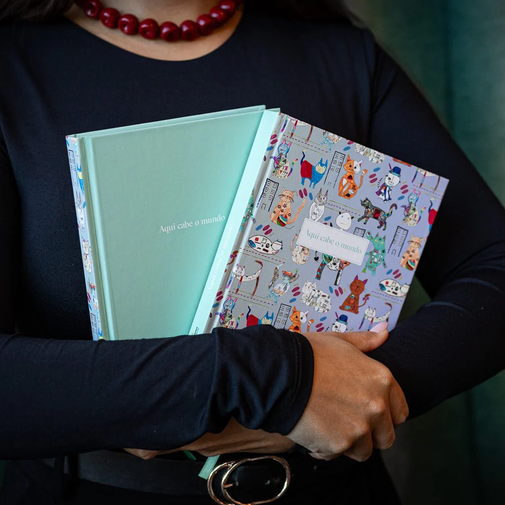 Journal Gatos Verde A5 – Aqui Cabe o Mundo | Design by Gato Preto x APSA - Image 11