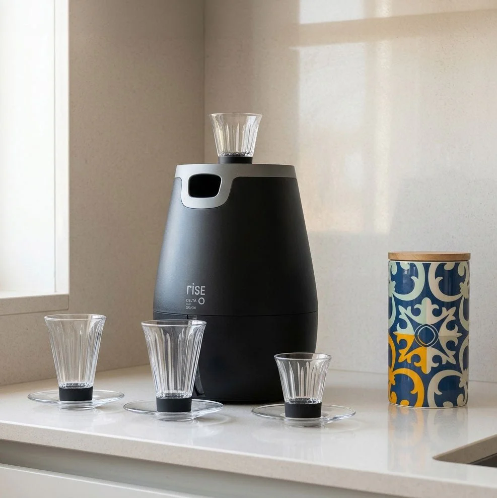 Kit Máquina Rise Preta Delta RISE