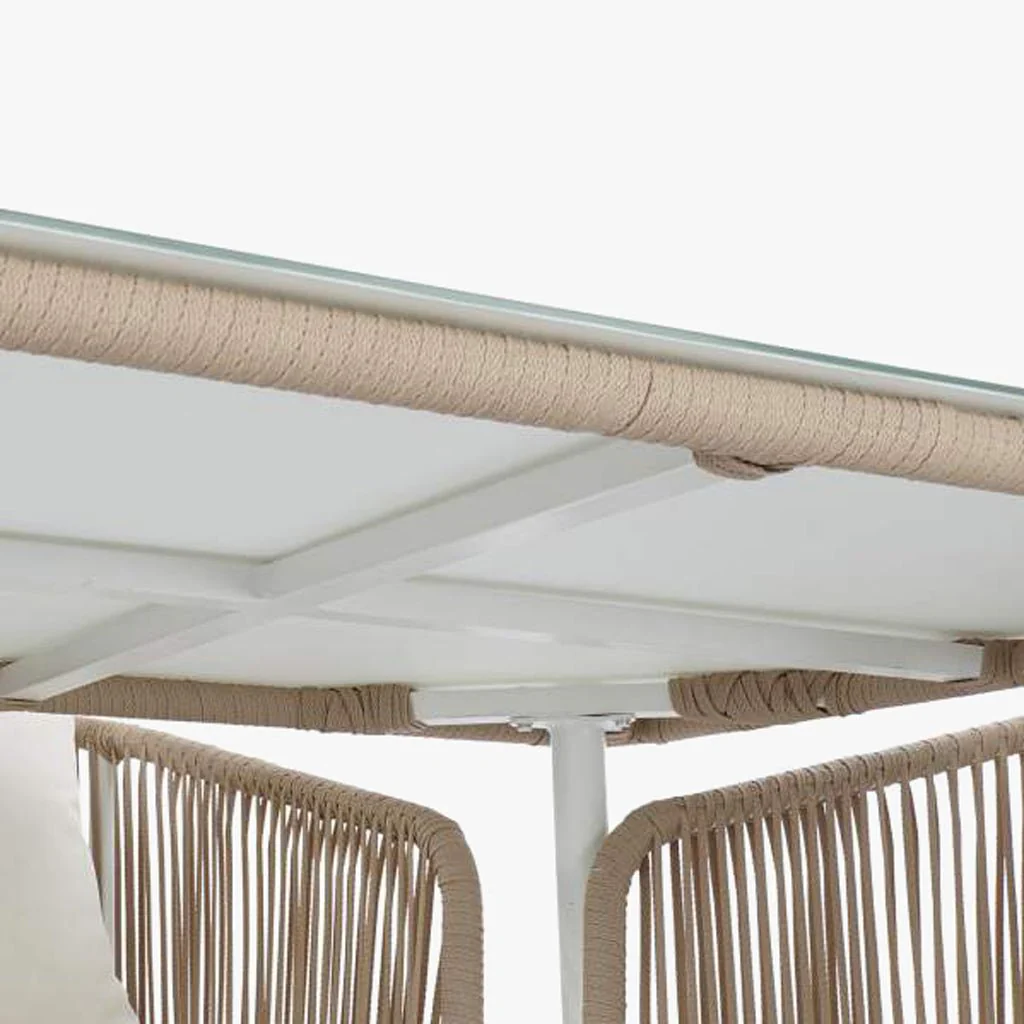 Conjunto Mesa e 6 Cadeiras de Exterior 160×90×75 cm SIESTA - Image 8