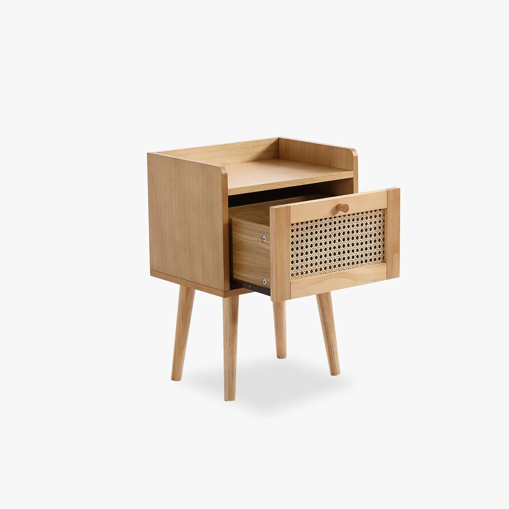 Mesa de cabeceira rattan 40x30x55cm CARTAGO - Image 4