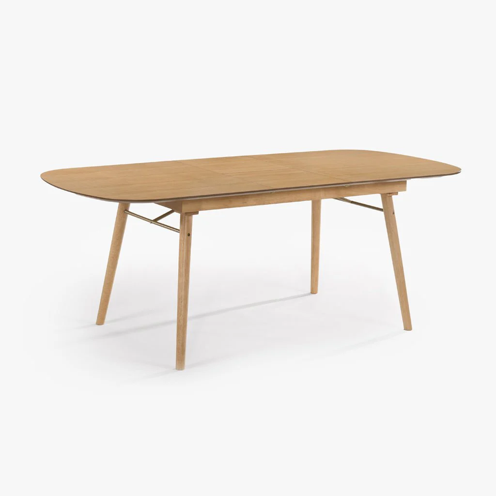 Mesa de Refeição Extensível Natural PERLIS - Image 3