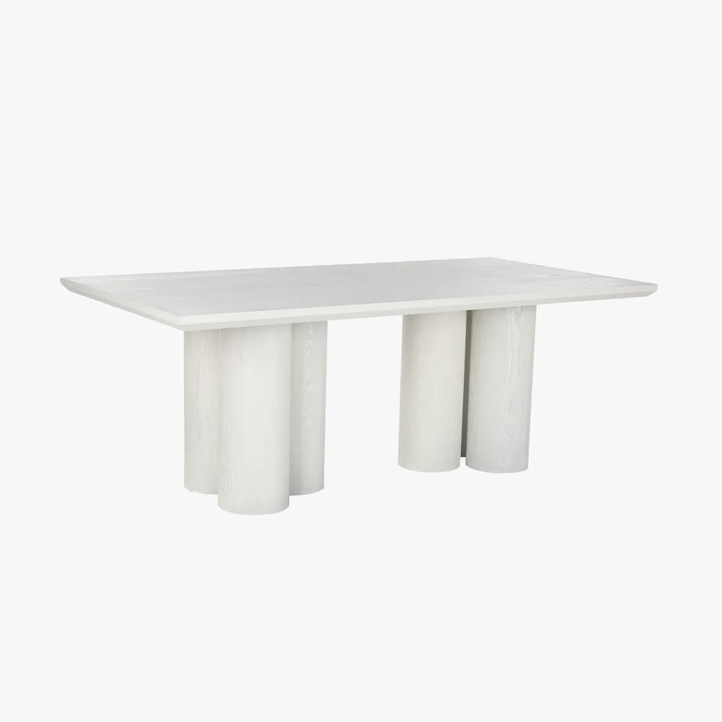 Mesa Madeira Branca 200cm ENLACE - Image 2