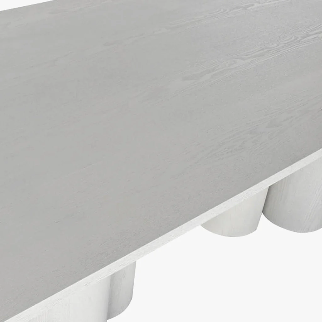 Mesa Madeira Branca 200cm ENLACE - Image 3