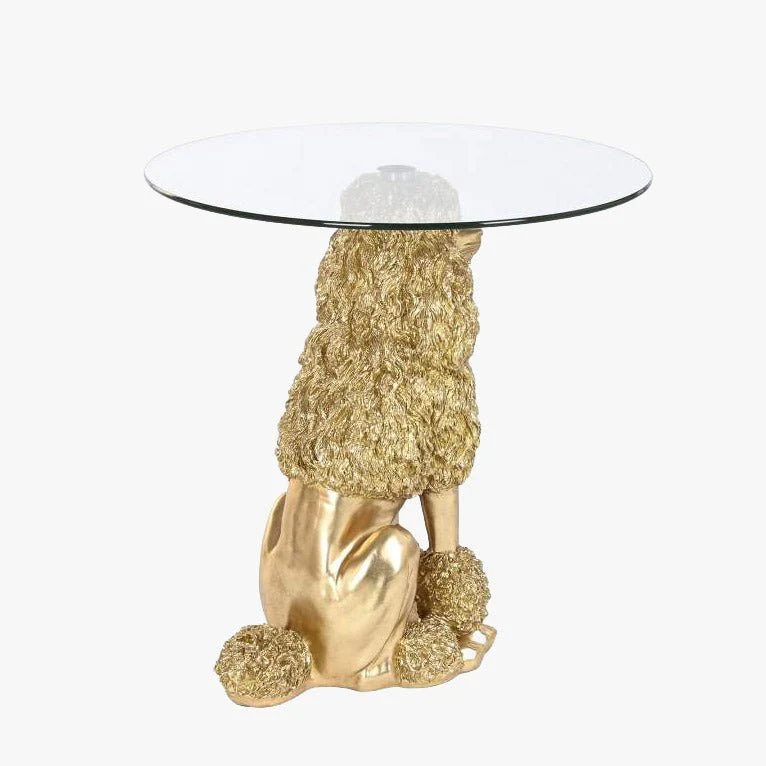 Mesa de Apoio Caniche Dourado - Image 3
