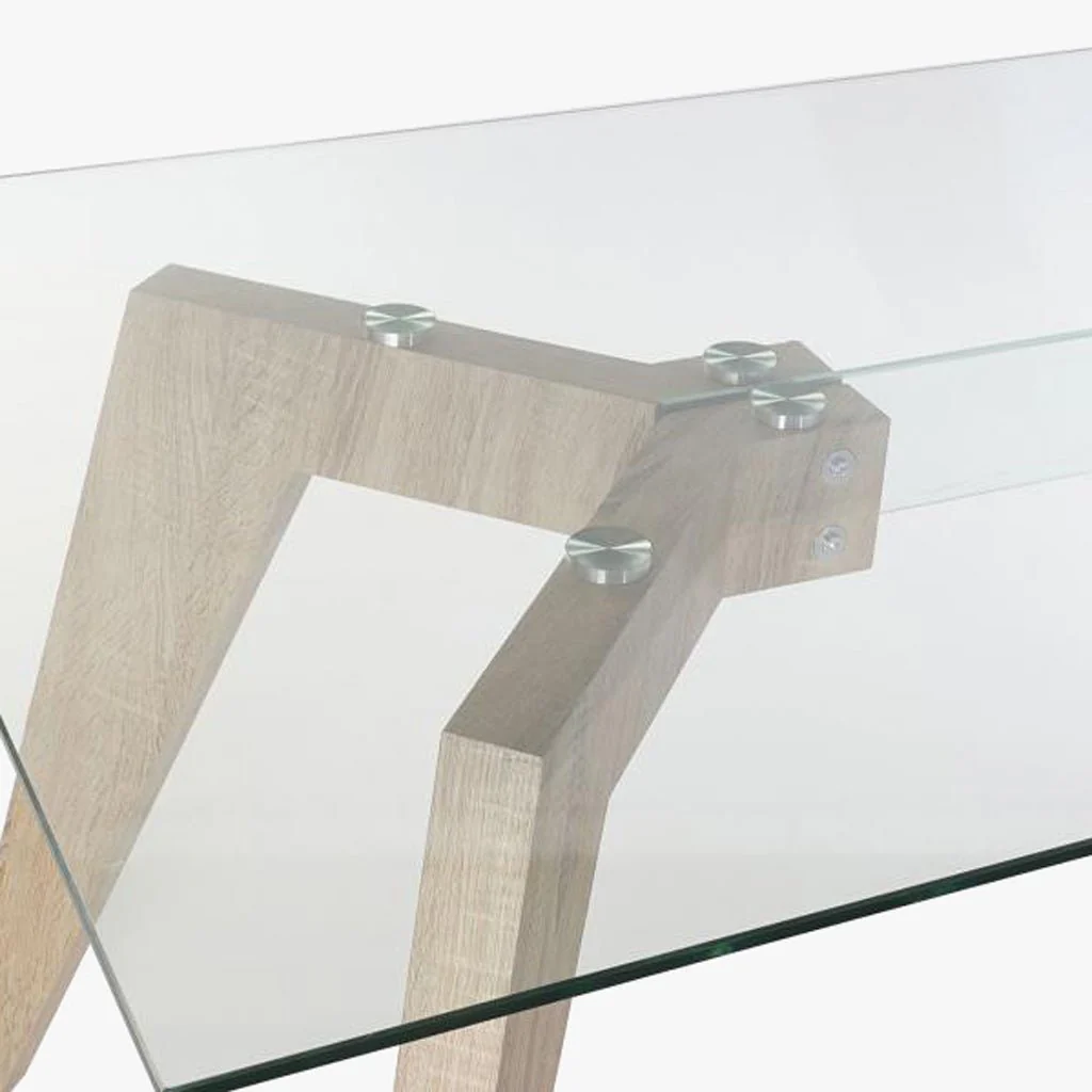 Mesa Jantar com Vidro Temperado | 130X65X36 | PRISMA - Image 3