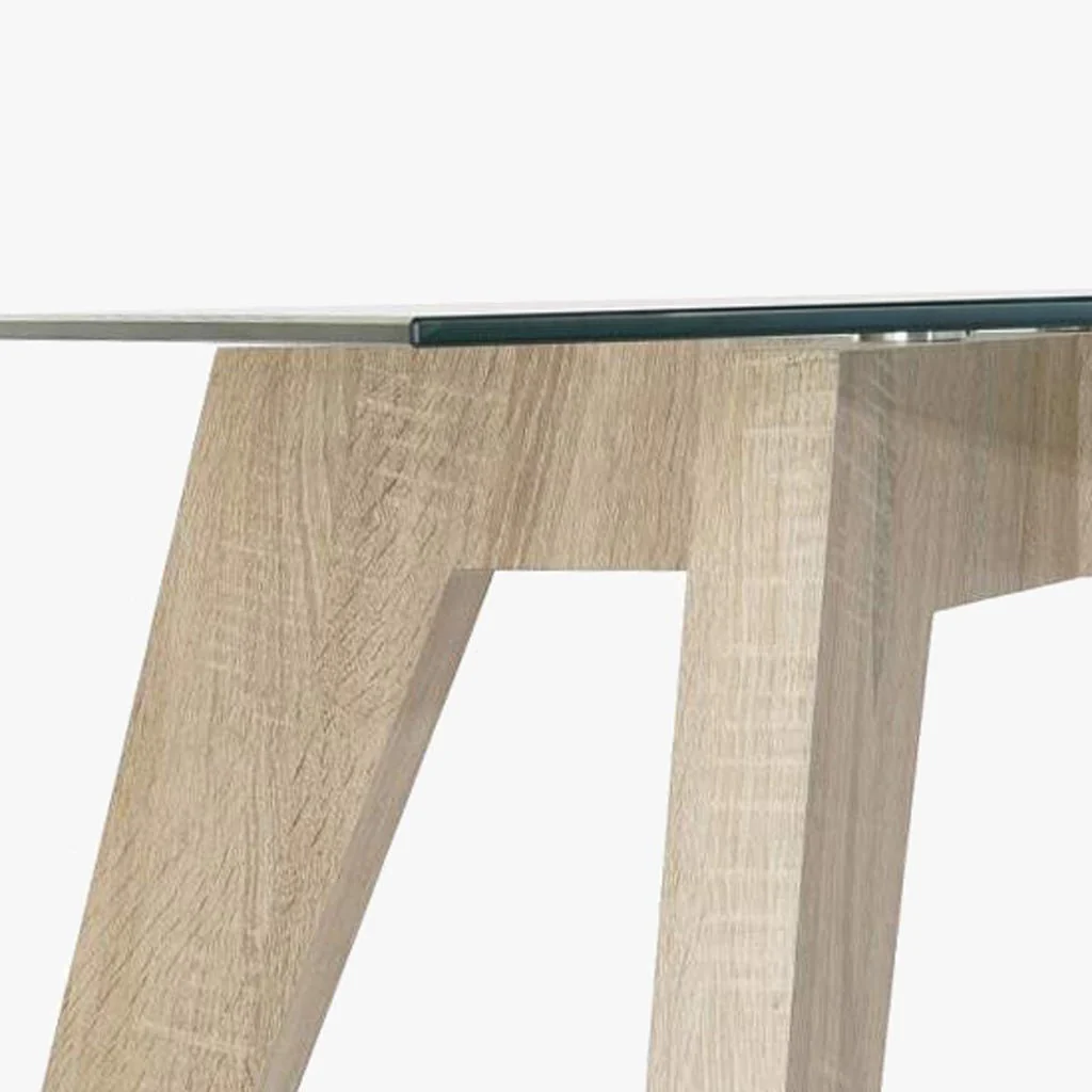 Mesa Jantar com Vidro Temperado | 130X65X36 | PRISMA - Image 4