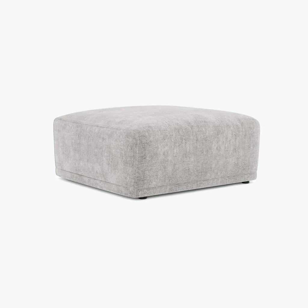 Módulo Pouf Cinza Sofá Modular COTILLARD - Image 7