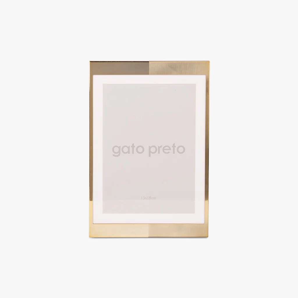 Moldura Tons Dourado 13x18 SHINY & BRUSHED