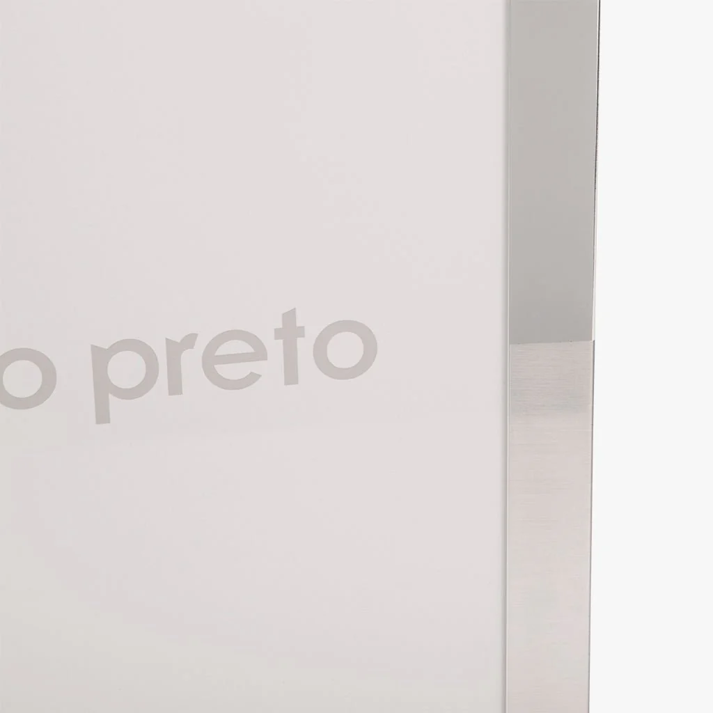 Moldura Tons Prateado 15x20 SHINY & BRUSHED - Image 2