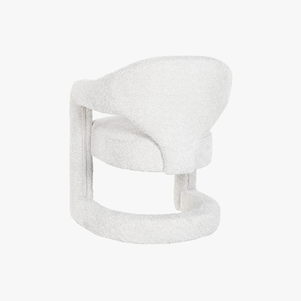 Poltrona Branca 66x65x82 MALVA - Image 4