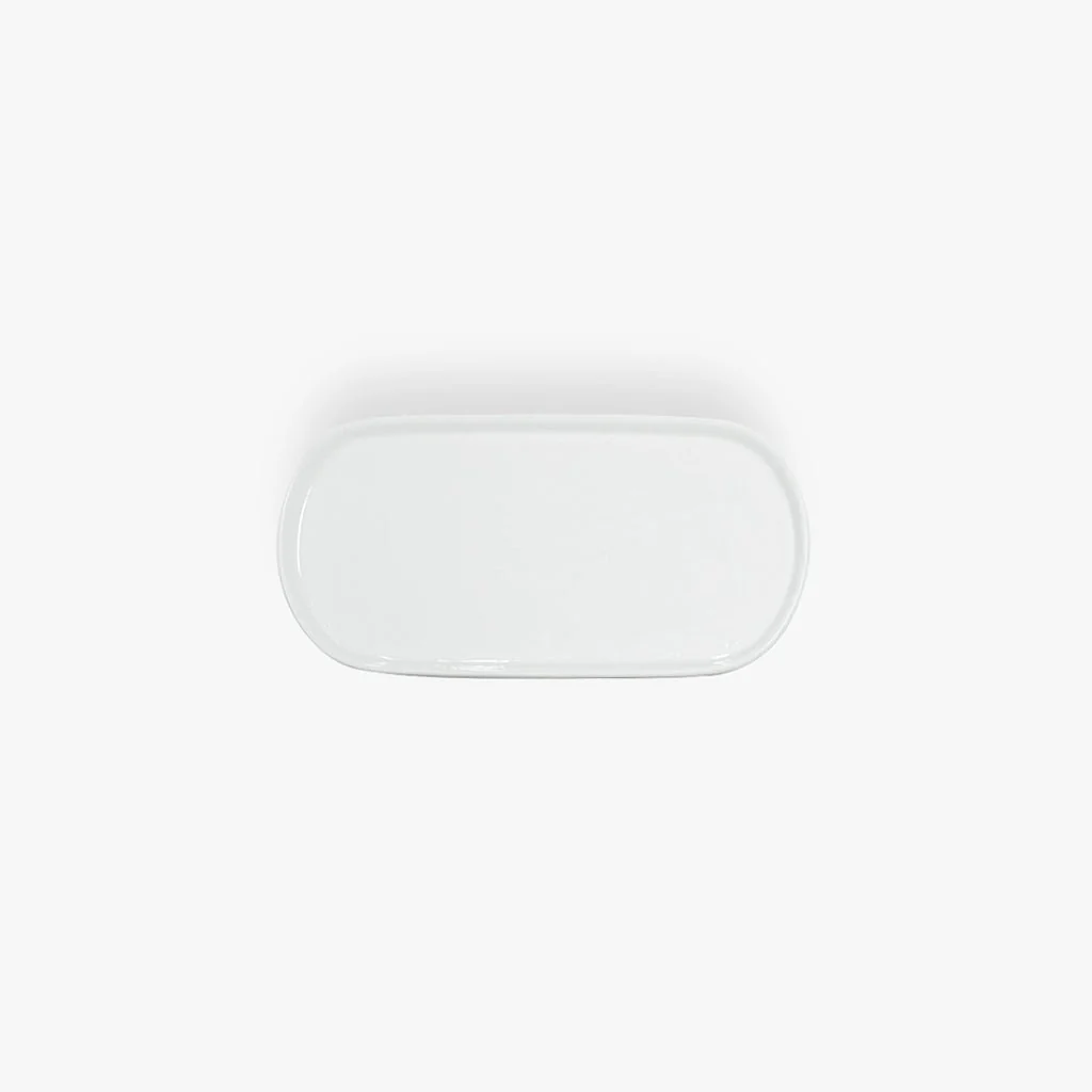 Prato Oval 21 cm BRIGHT WHITE - Image 2