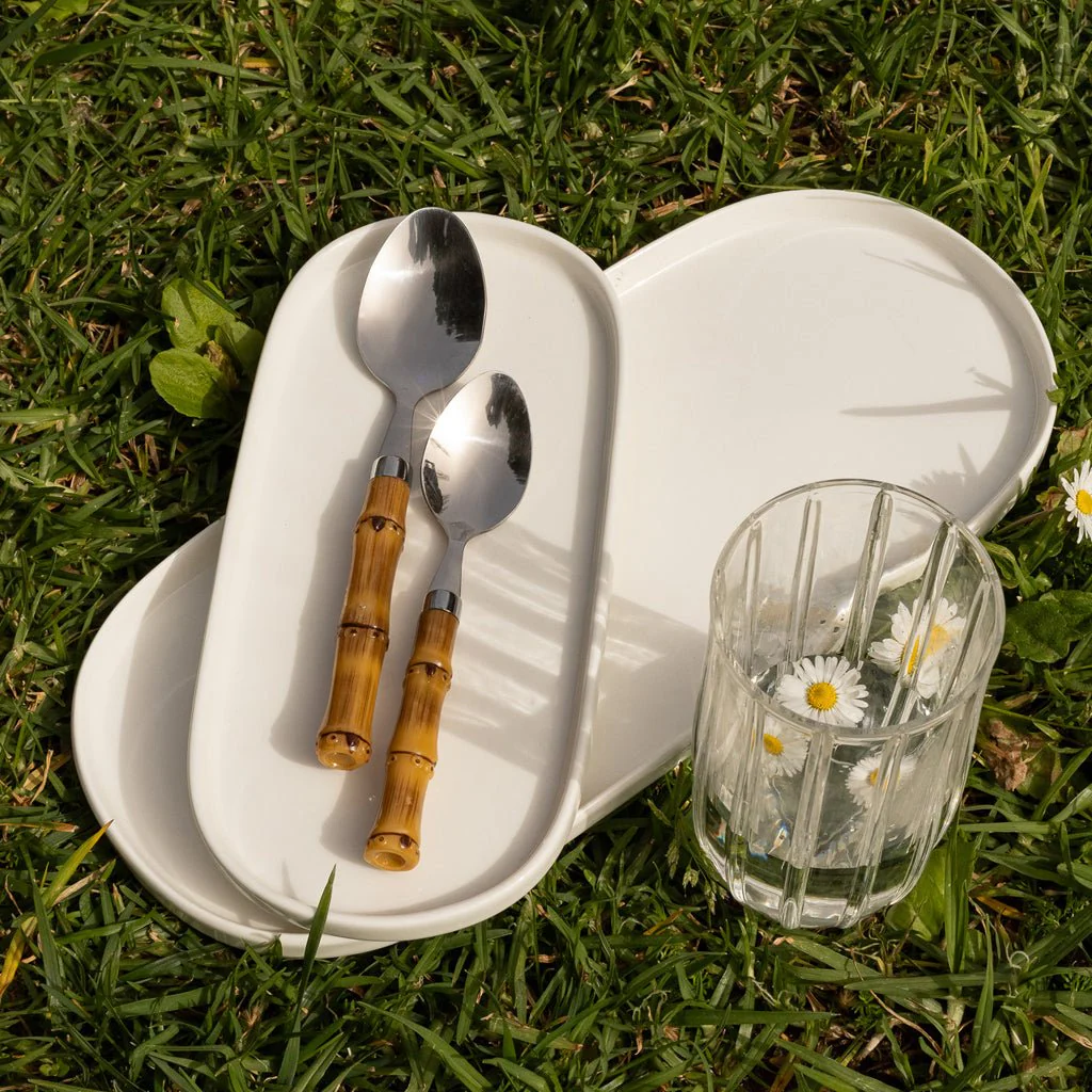 Prato Oval 33 cm BRIGHT WHITE - Image 2