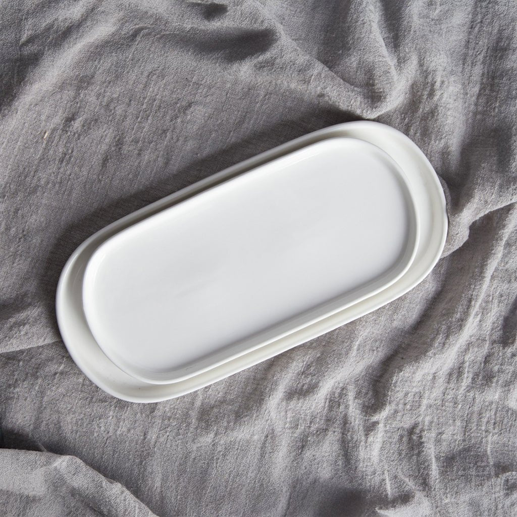 Prato Oval 25 cm BRIGHT WHITE - Image 3