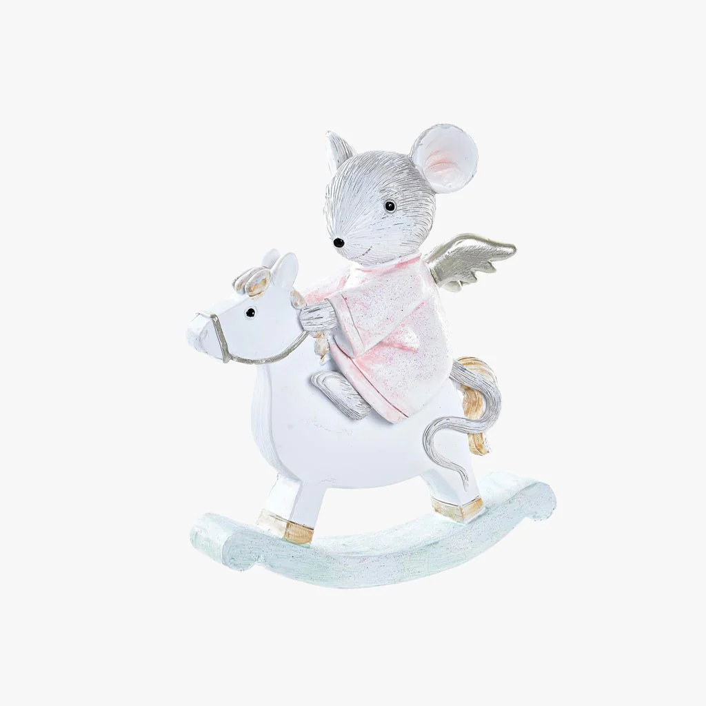 Rato Cavalo de Baloiço Rosa CELESTIAL