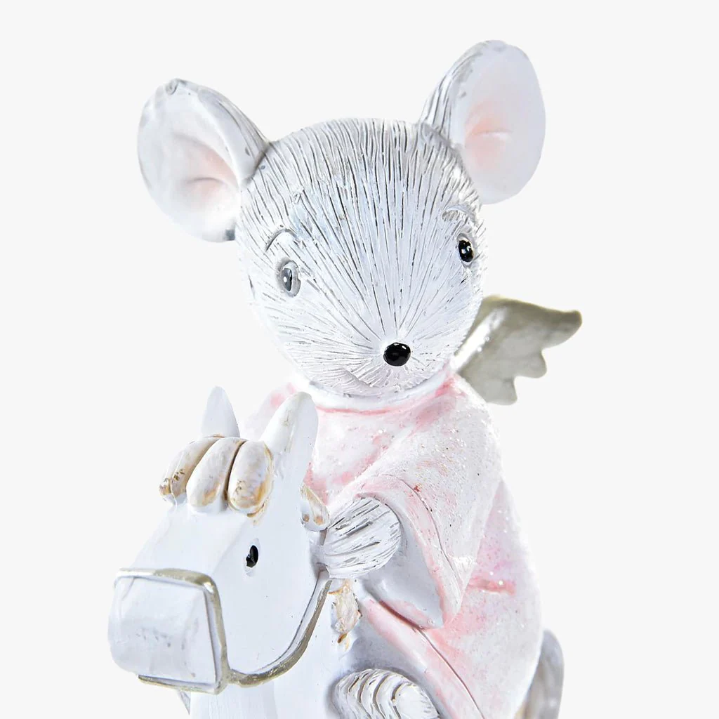 Rato Cavalo de Baloiço Rosa CELESTIAL - Image 2