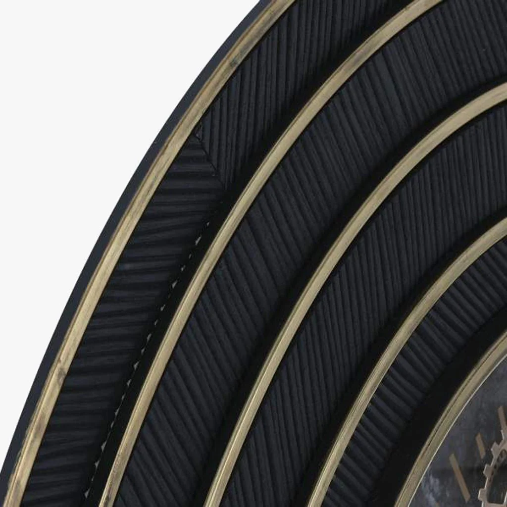 Relogio Circulos Preto D108 - Image 2