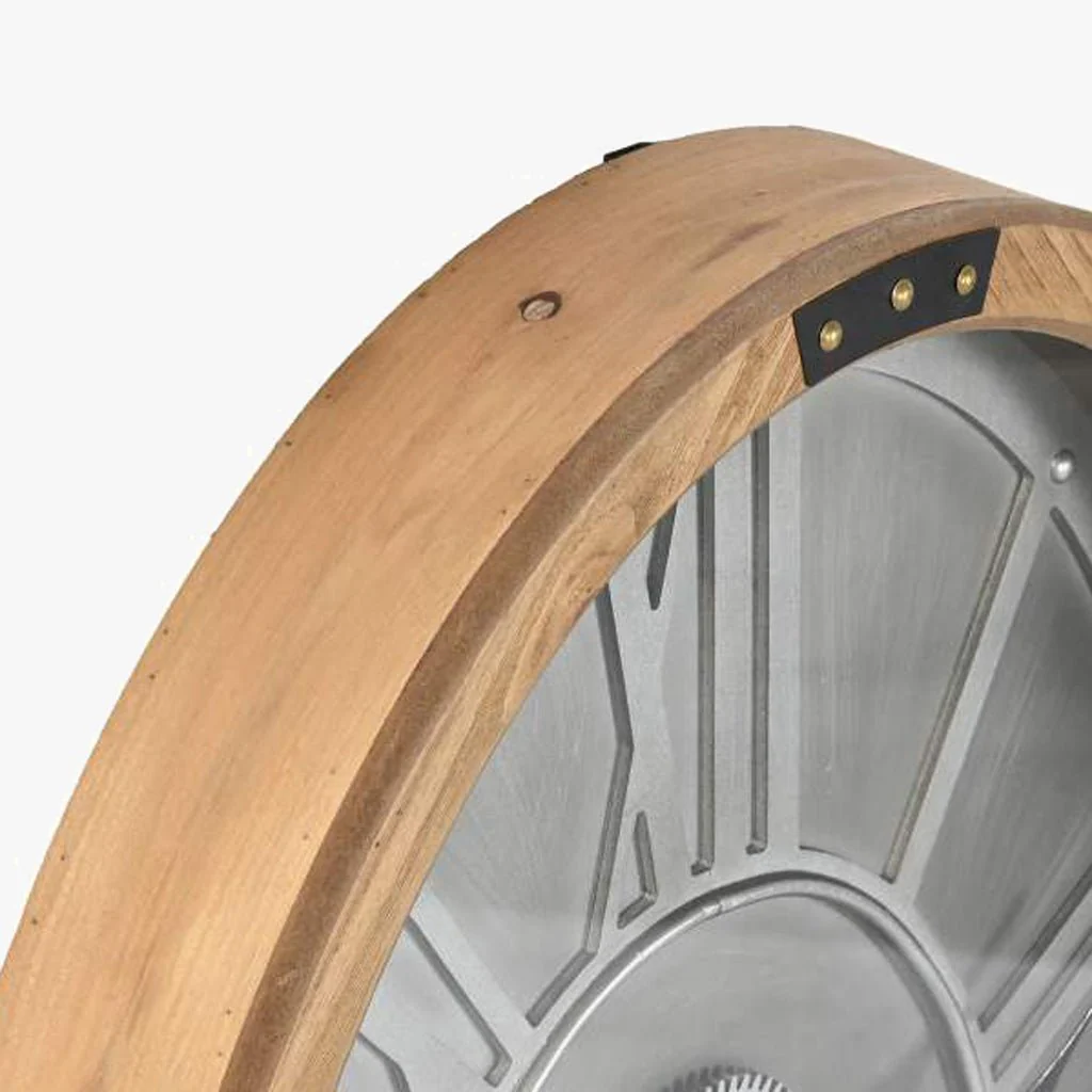Relogio Oval Pinho 50x8x68 - Image 2