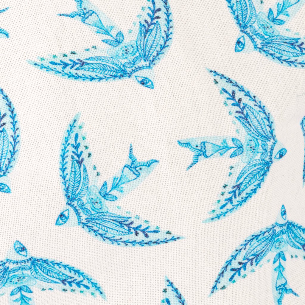 Saco para Pão Algodão com Pássaros Azuis BLUE BIRD - Image 2