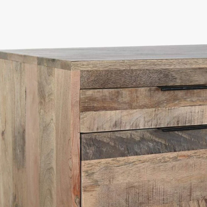 Secretária Madeira Natural 150x60x85 cm - Image 3