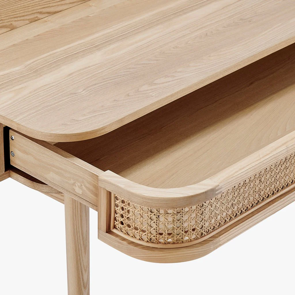 Secretária rattan 110x45x86cm CARTAGO - Image 4