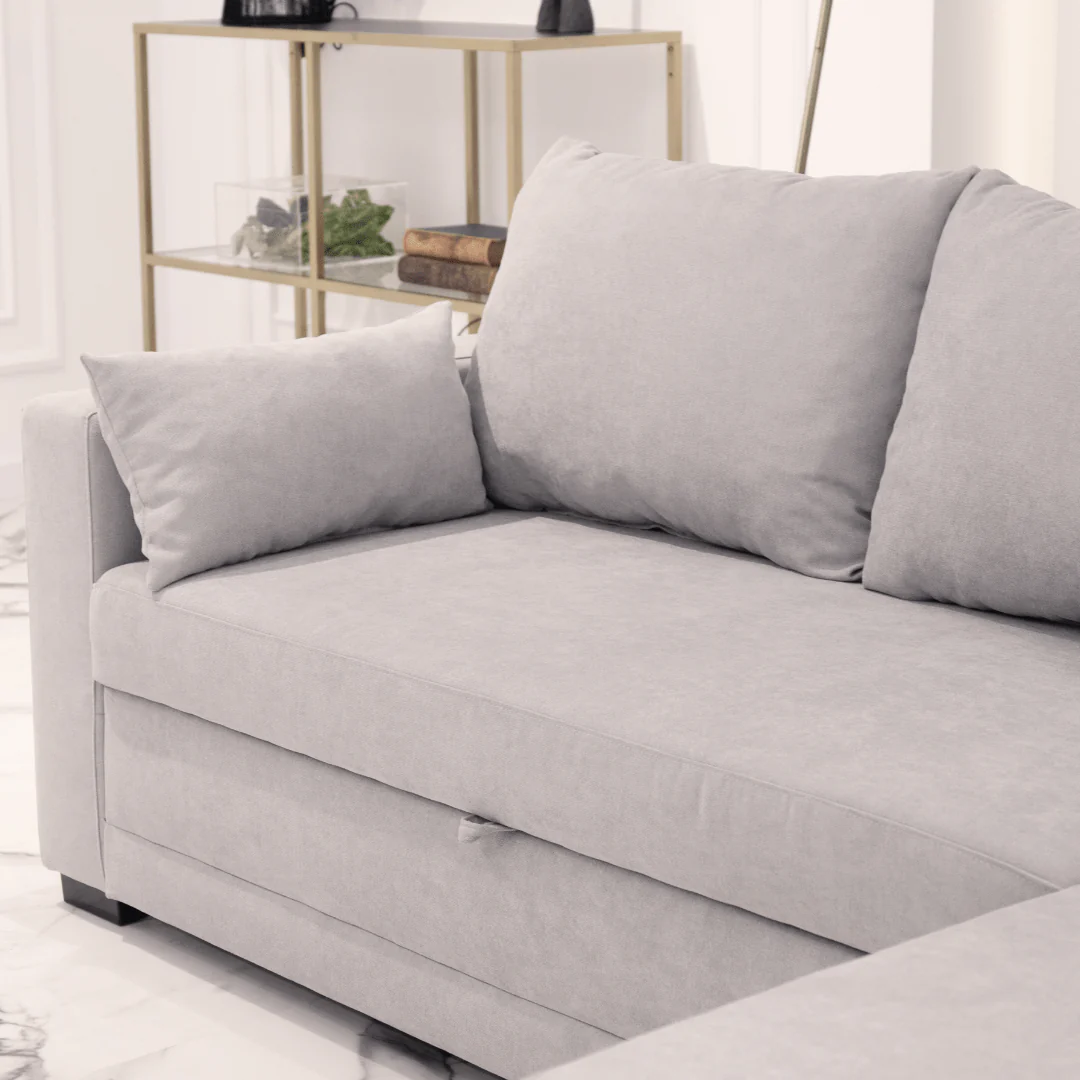 Sofá Cama com Chaise Longue Reversível CLOONEY - Image 11