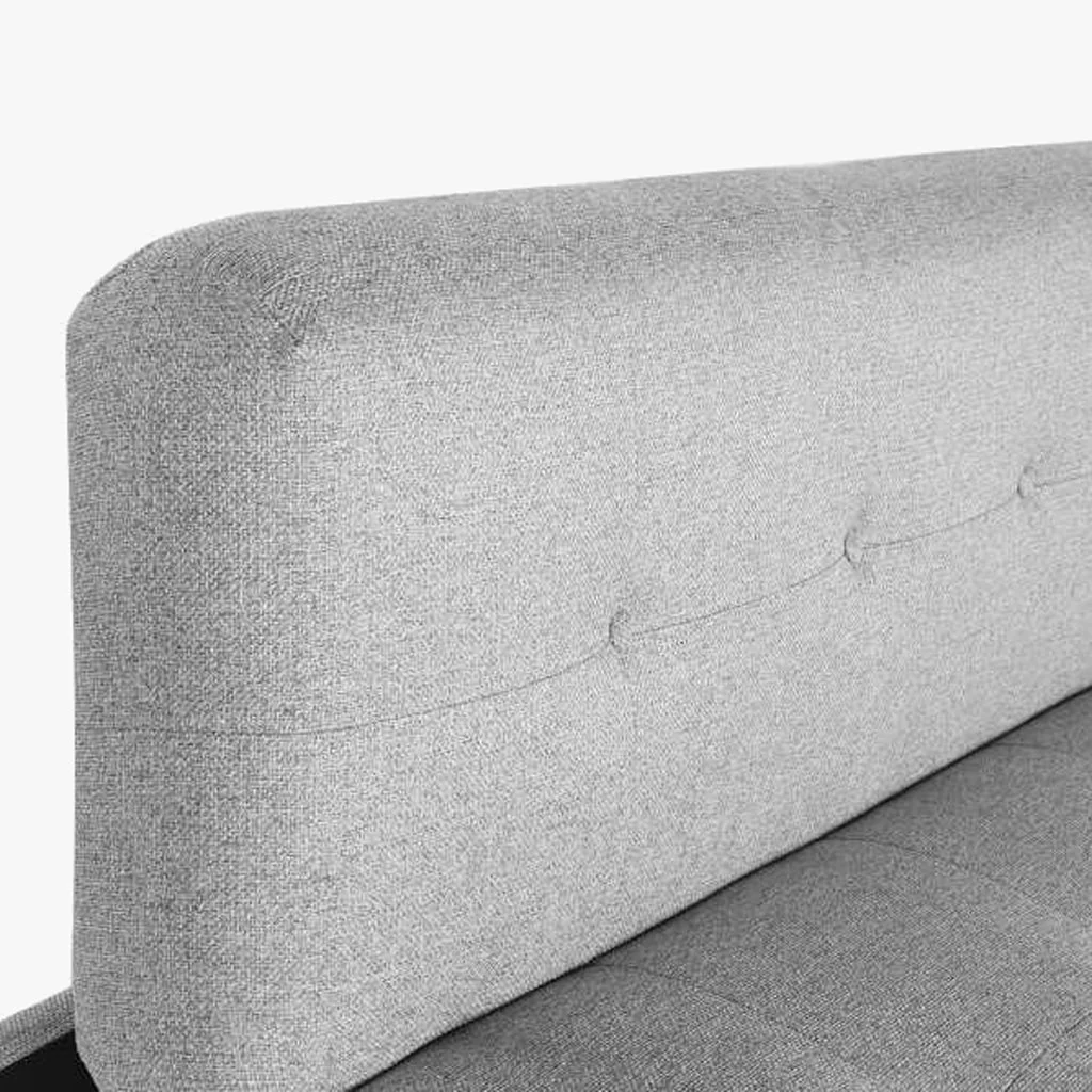 Sofá Cama Cinza com Sistema Click-Clack MOVE - Image 9